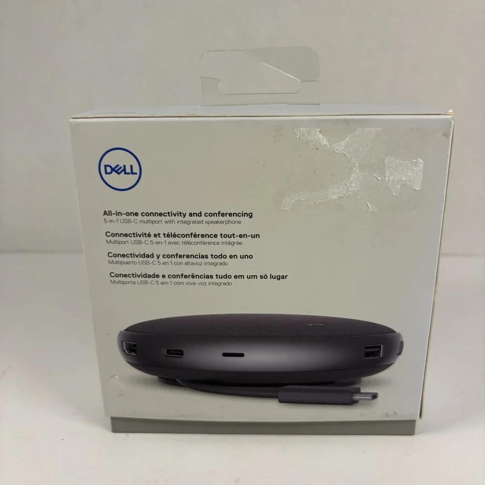Dell mobile adapter speakerphone - grey mh3021p New